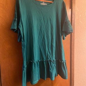 Peplum t-shirt style top